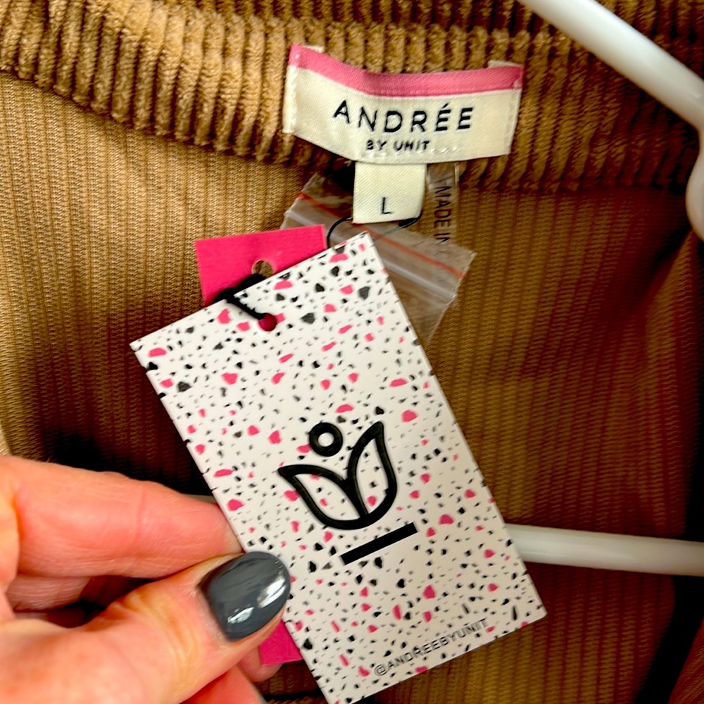 Trendy & Cute Corduroy Dress/Top